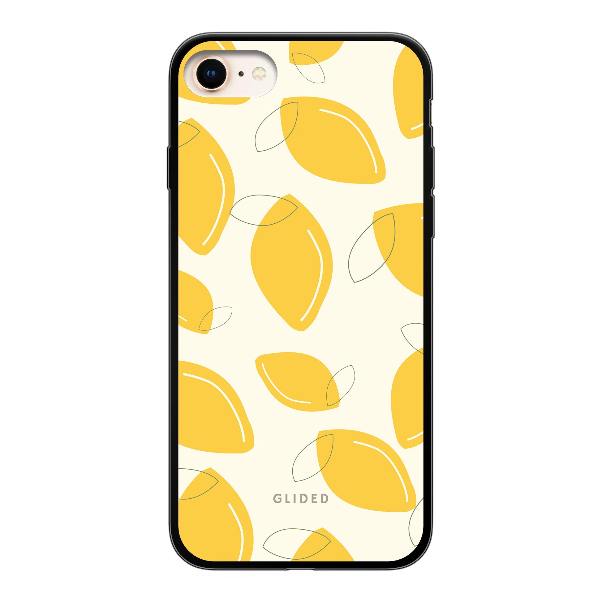 Abstract Lemon - iPhone SE 2020 - Soft case