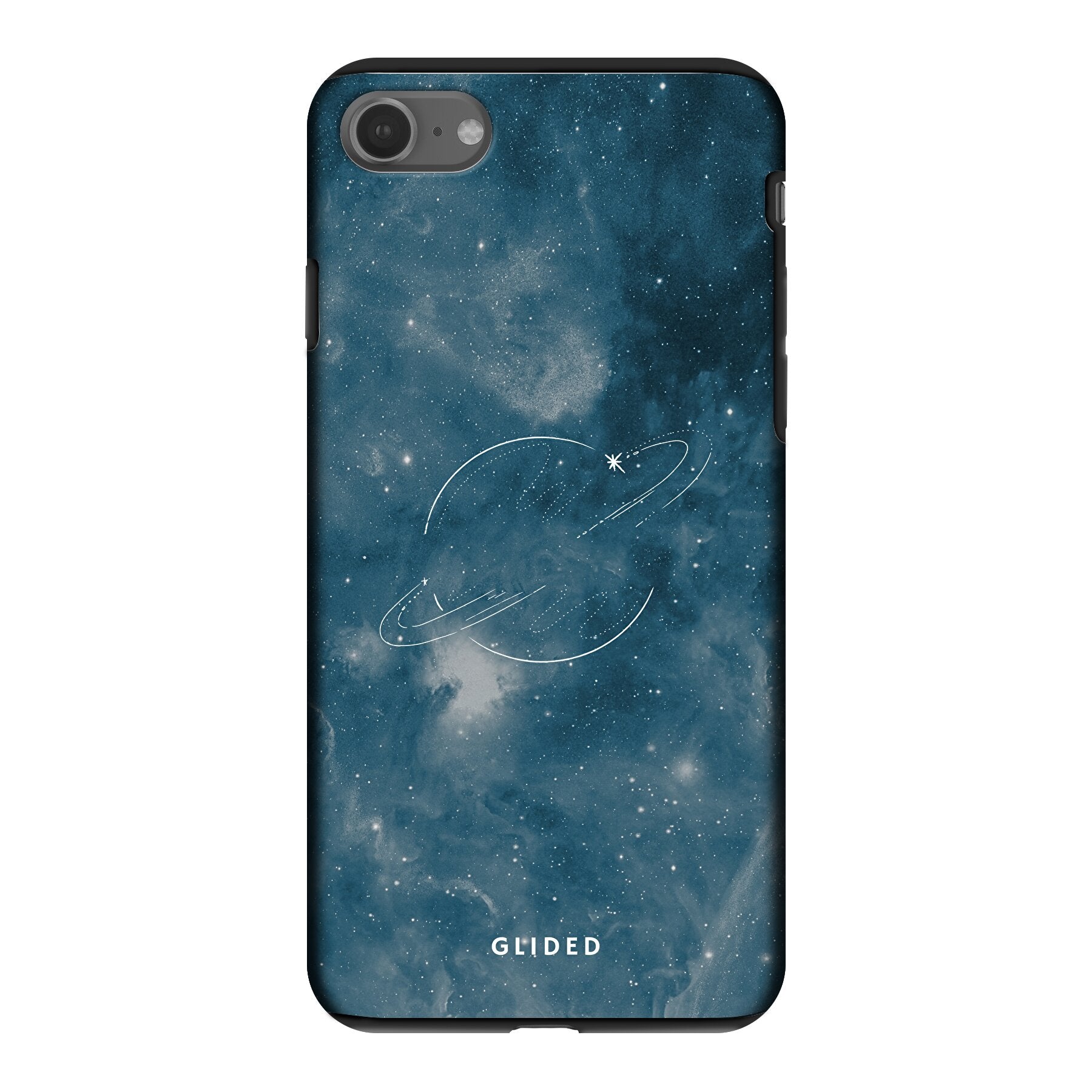 Space Time - iPhone SE 2020 Handyhülle Tough case