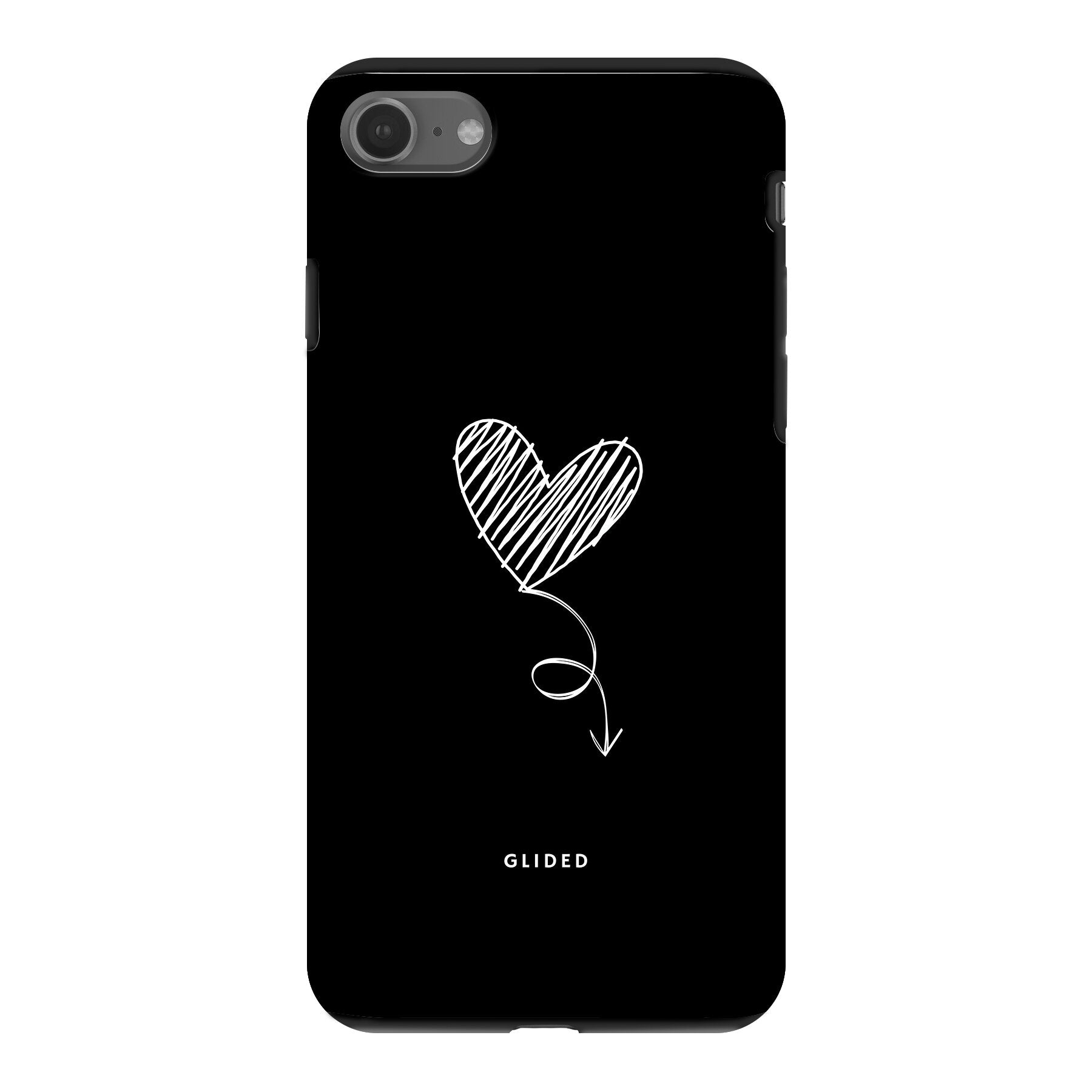 Dark Heart - iPhone SE 2020 Handyhülle Tough case