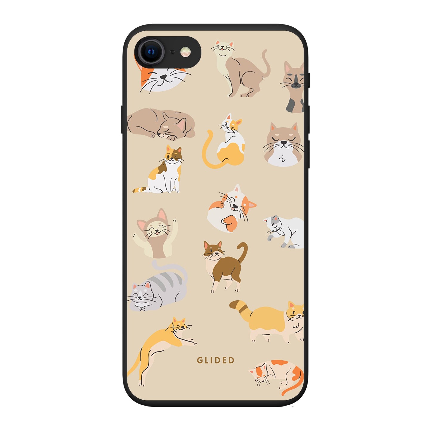 Meow - iPhone SE 2022 Handyhülle Biologisch Abbaubar