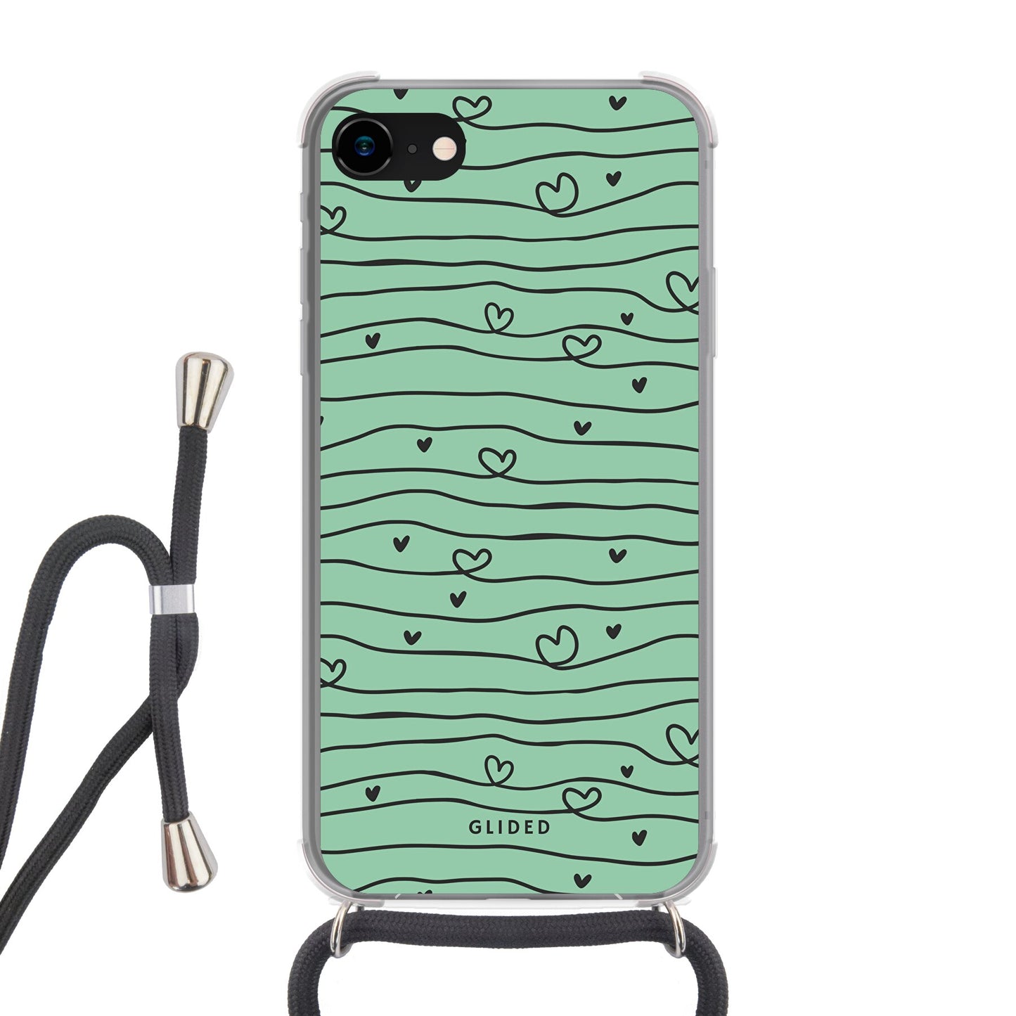 Hearty - iPhone SE 2022 - Crossbody case mit Band