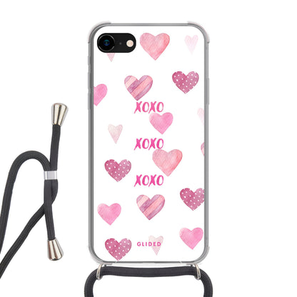 Xoxo - iPhone SE 2022 - Crossbody case mit Band
