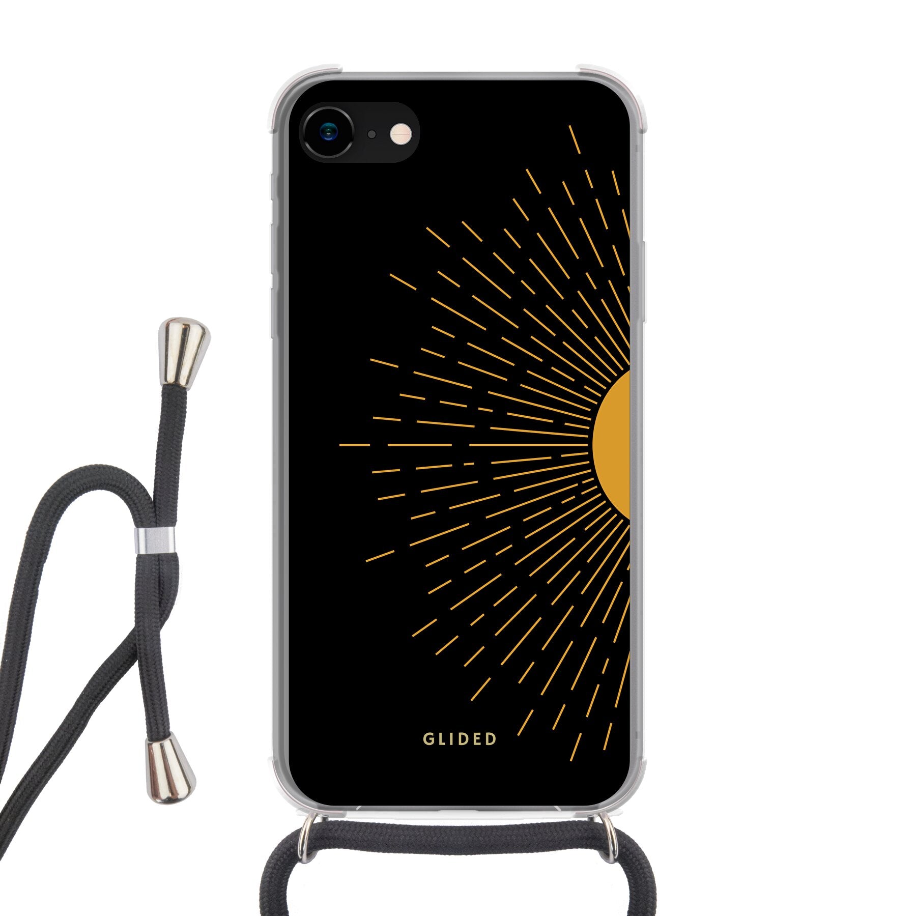 Sunlit - iPhone SE 2022 Handyhülle Crossbody case mit Band