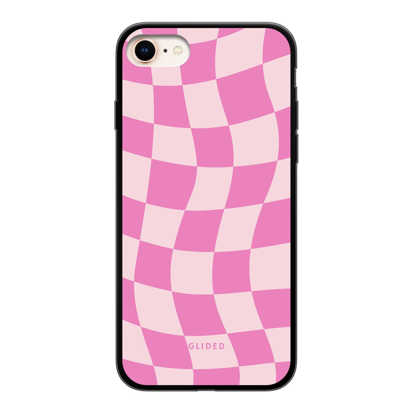 Pink Chess - iPhone SE 2022 Handyhülle Soft case