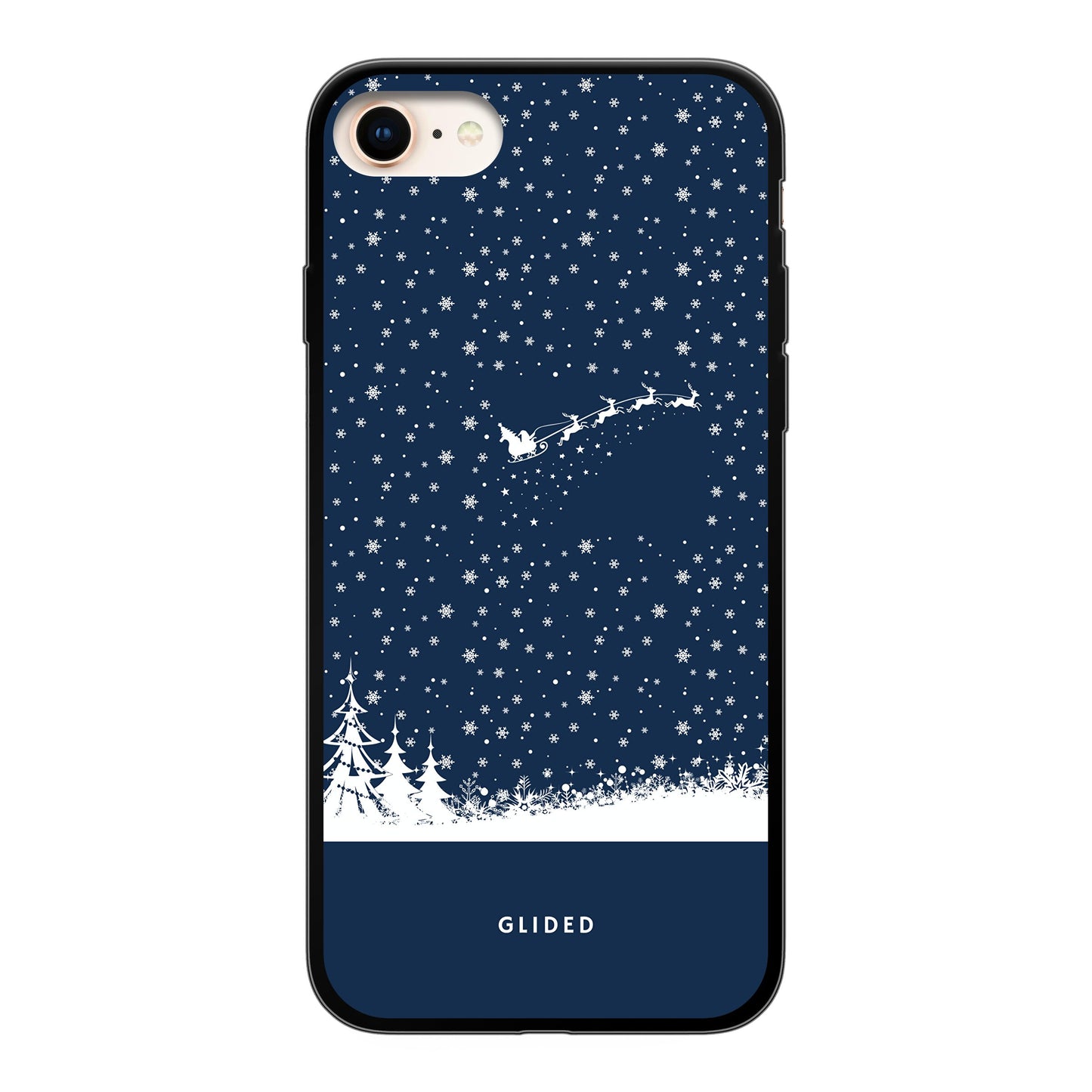 Flying Santa - iPhone SE 2022 Handyhülle Soft case