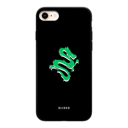 Emerald Dragon - iPhone SE 2022 Handyhülle Soft case