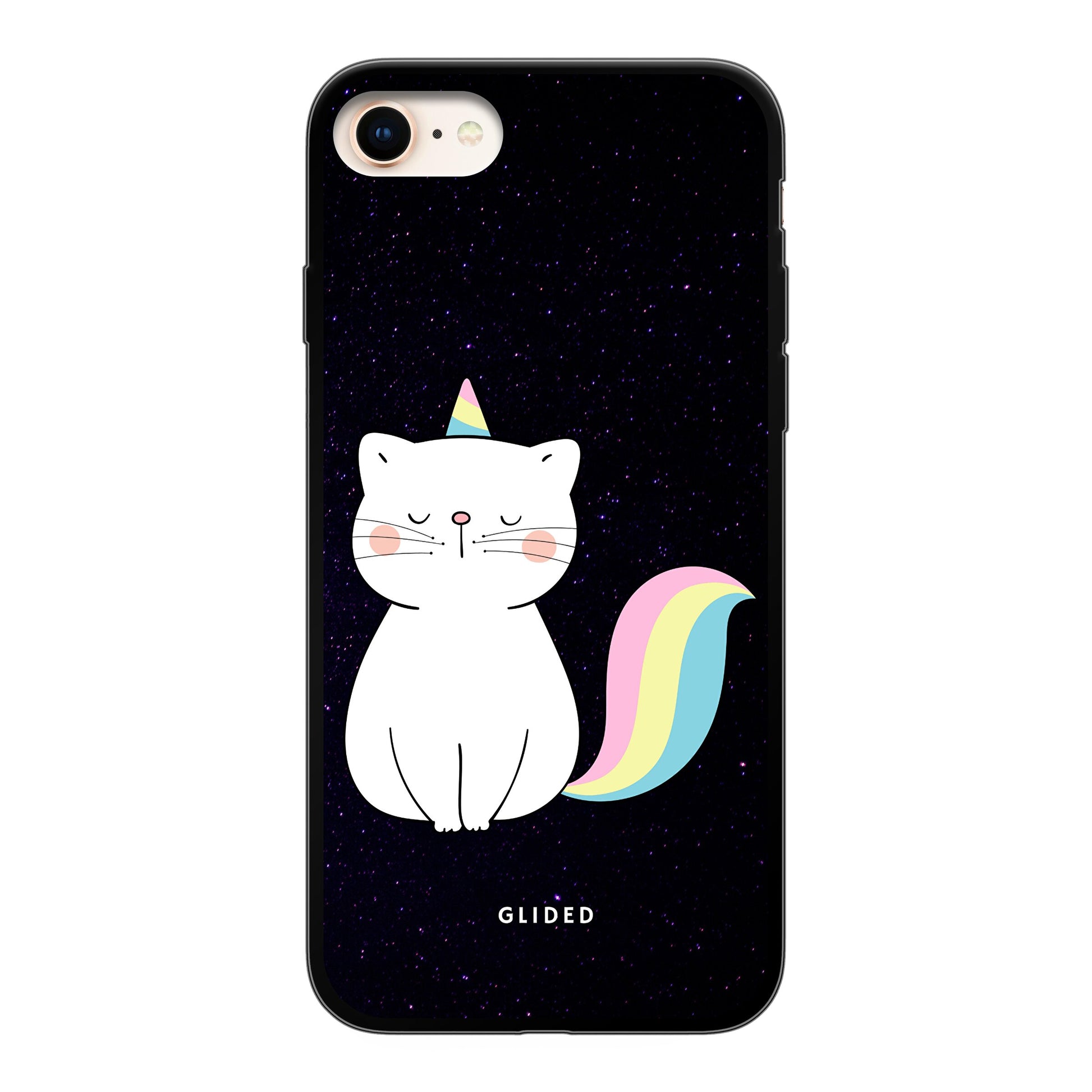 Unicorn Cat - iPhone SE 2022 Handyhülle Soft case