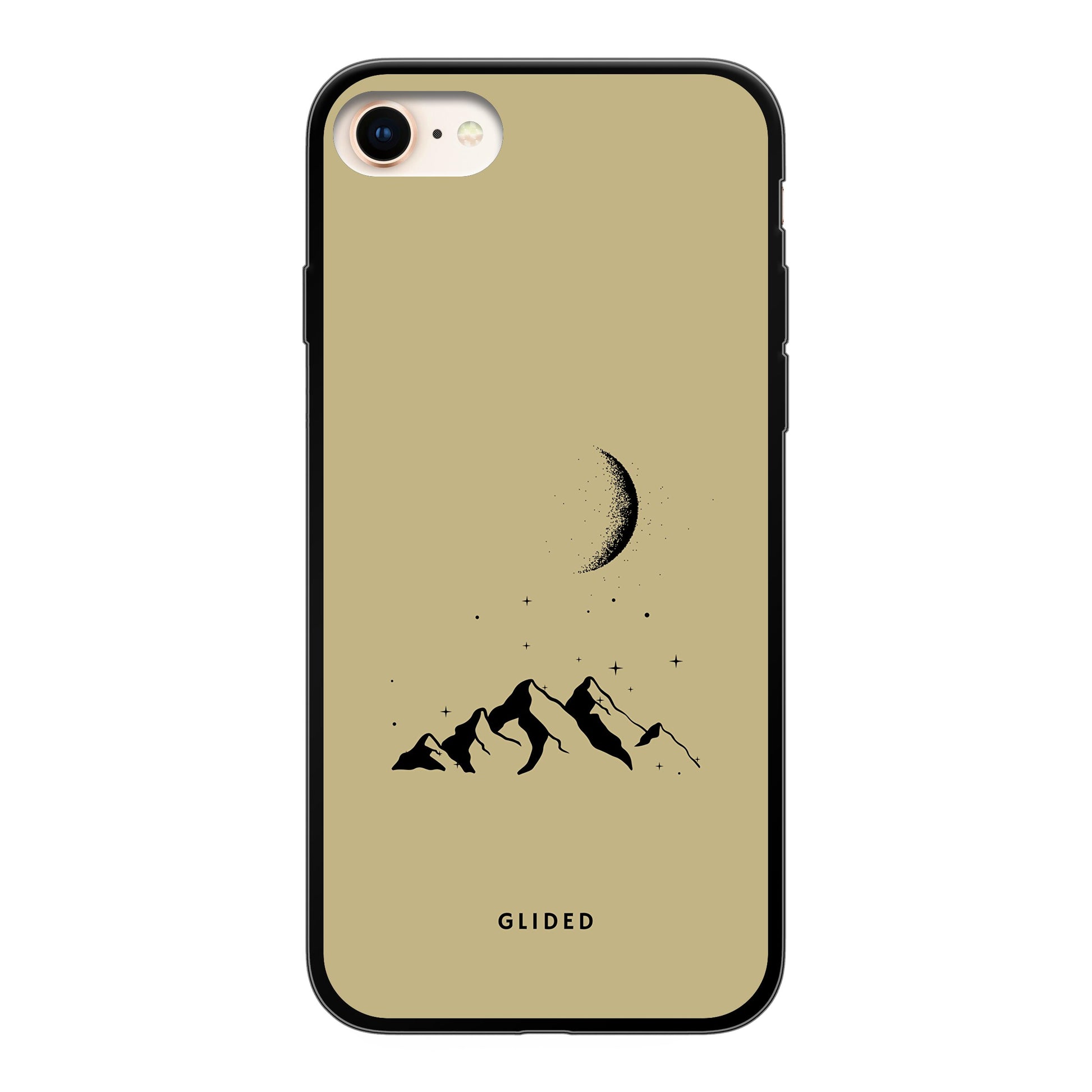 Lunar Peaks - iPhone SE 2022 Handyhülle Soft case