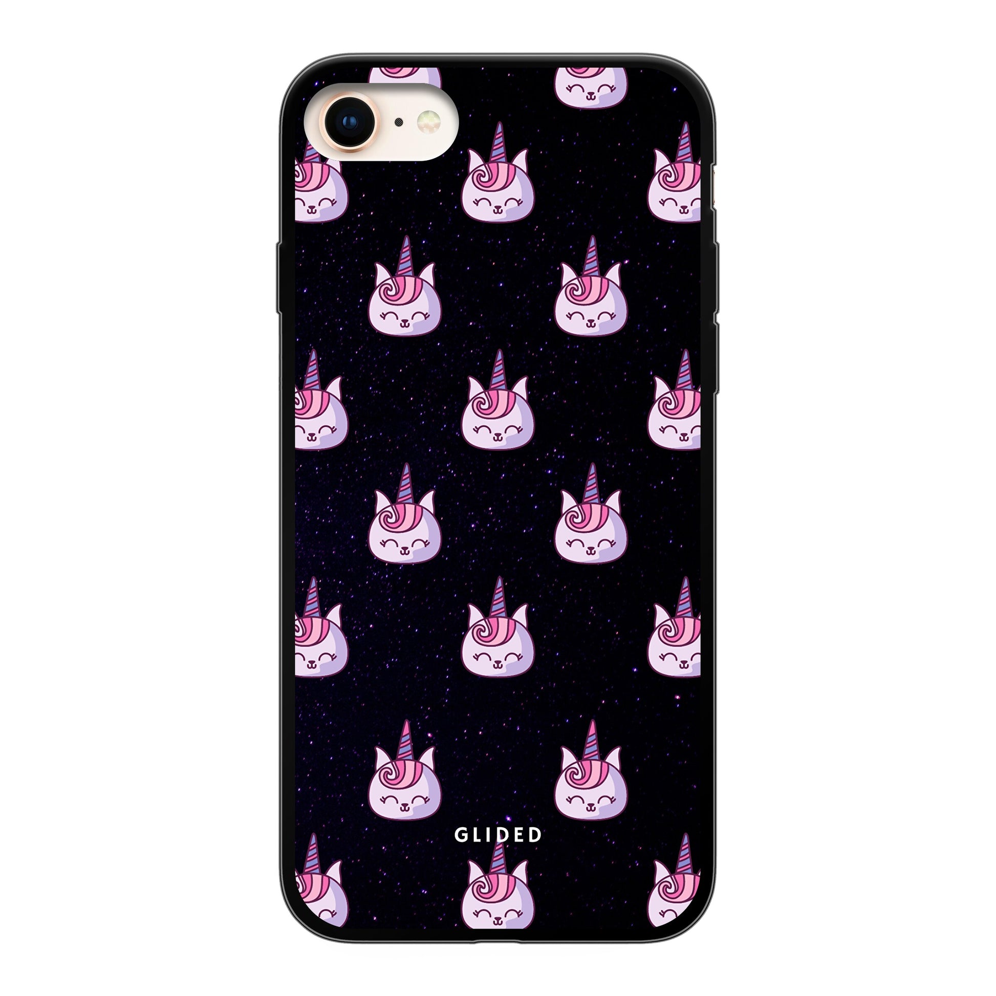 Unicorn Meow - iPhone SE 2022 Handyhülle Soft case