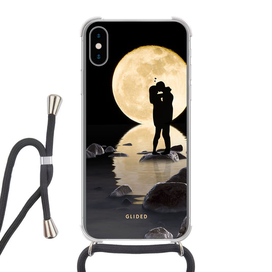 Moonlight - iPhone X/Xs Handyhülle Crossbody case mit Band