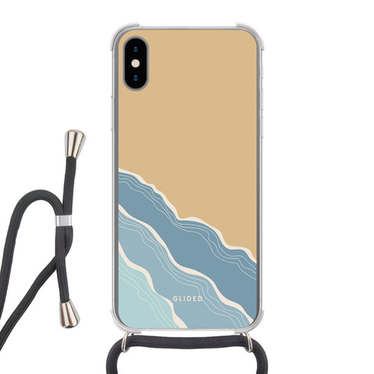 Breeze - iPhone X/Xs Handyhülle Crossbody case mit Band