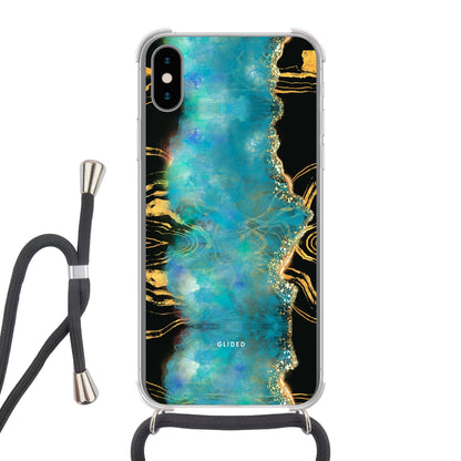 Waterly - iPhone X/Xs Handyhülle Crossbody case mit Band