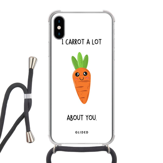 Lots Carrots - iPhone X/Xs - Crossbody case mit Band