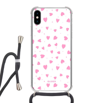 Infinite Love - iPhone X/Xs Handyhülle Crossbody case mit Band