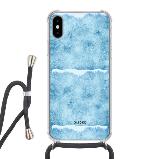 Ice Time - iPhone X/Xs Handyhülle Crossbody case mit Band