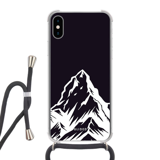 Alpine Adventure - iPhone X/Xs - Crossbody case mit Band