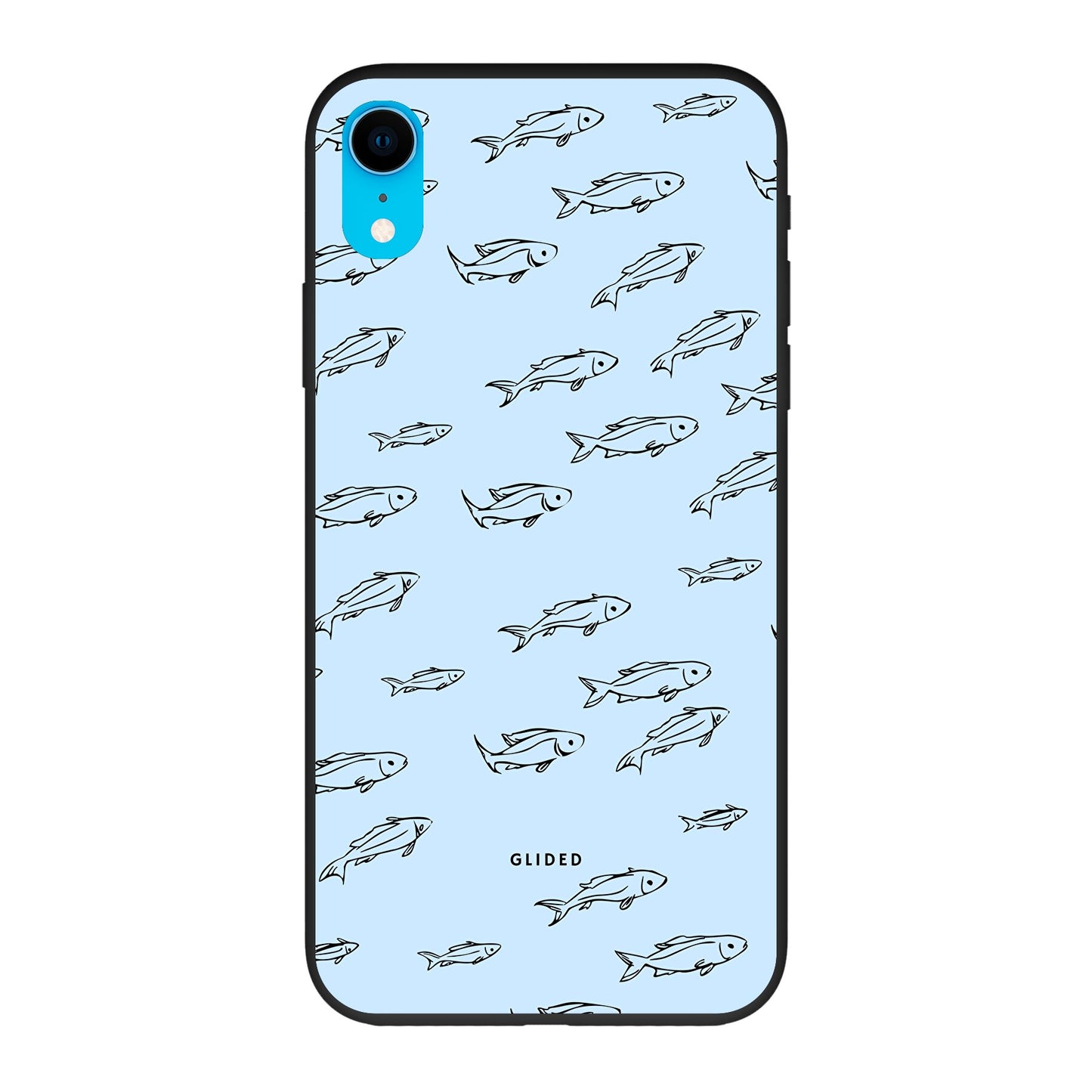 Fishy - iPhone XR Handyhülle Biologisch Abbaubar