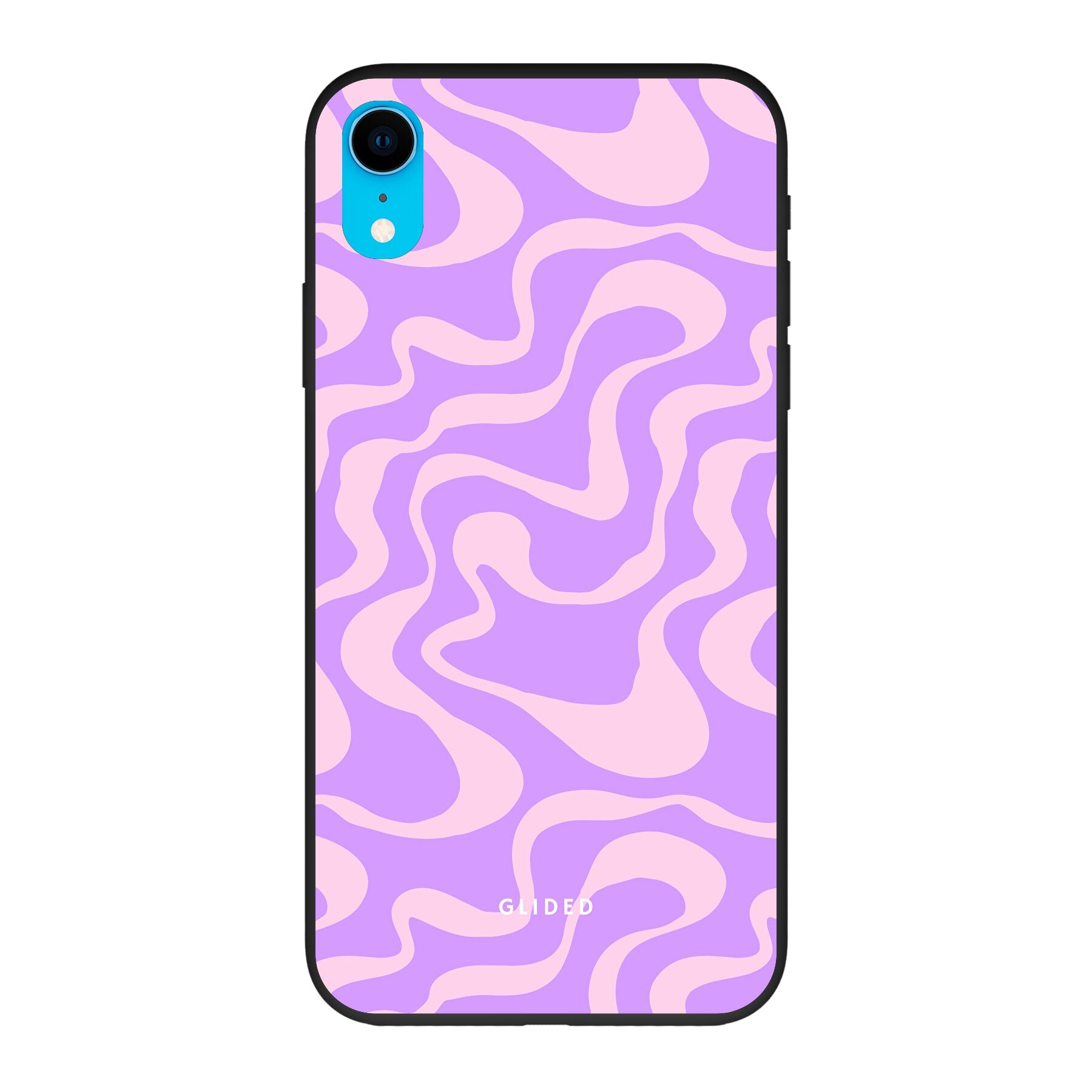 Purple Wave - iPhone XR Handyhülle Biologisch Abbaubar