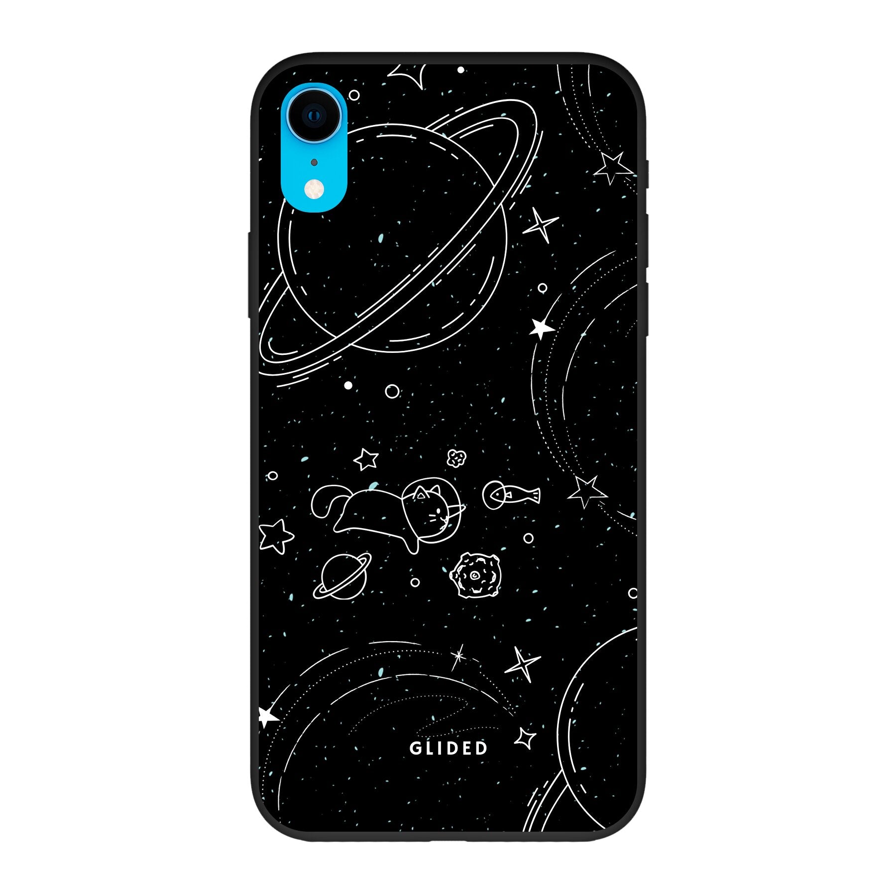 Cosmic Cat - iPhone XR Handyhülle Biologisch Abbaubar