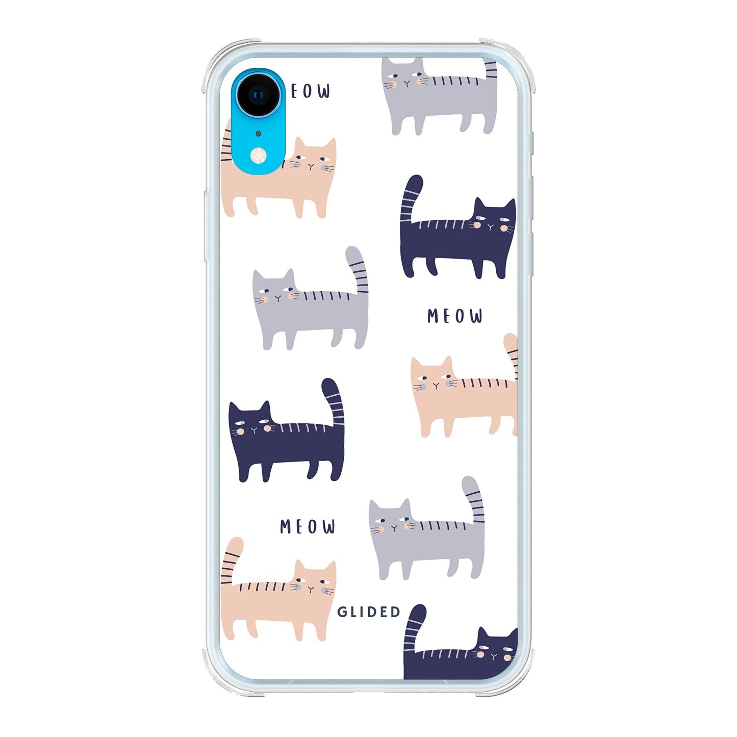 Purrfection - iPhone XR Handyhülle Bumper case