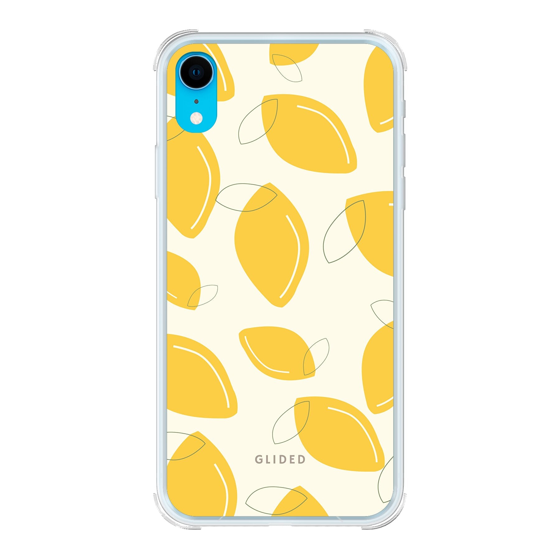 Abstract Lemon - iPhone XR - Bumper case