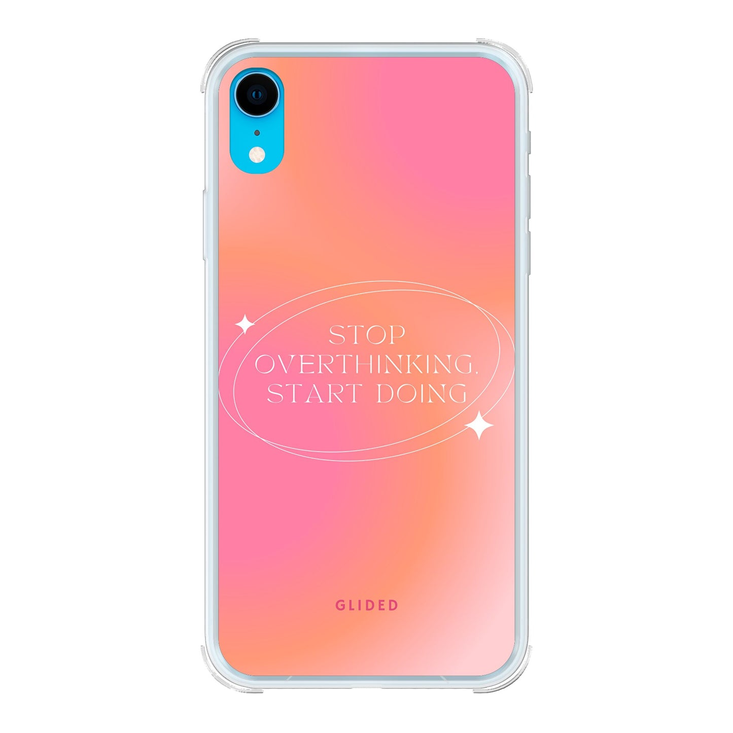 Start Doing - iPhone XR Handyhülle Bumper case