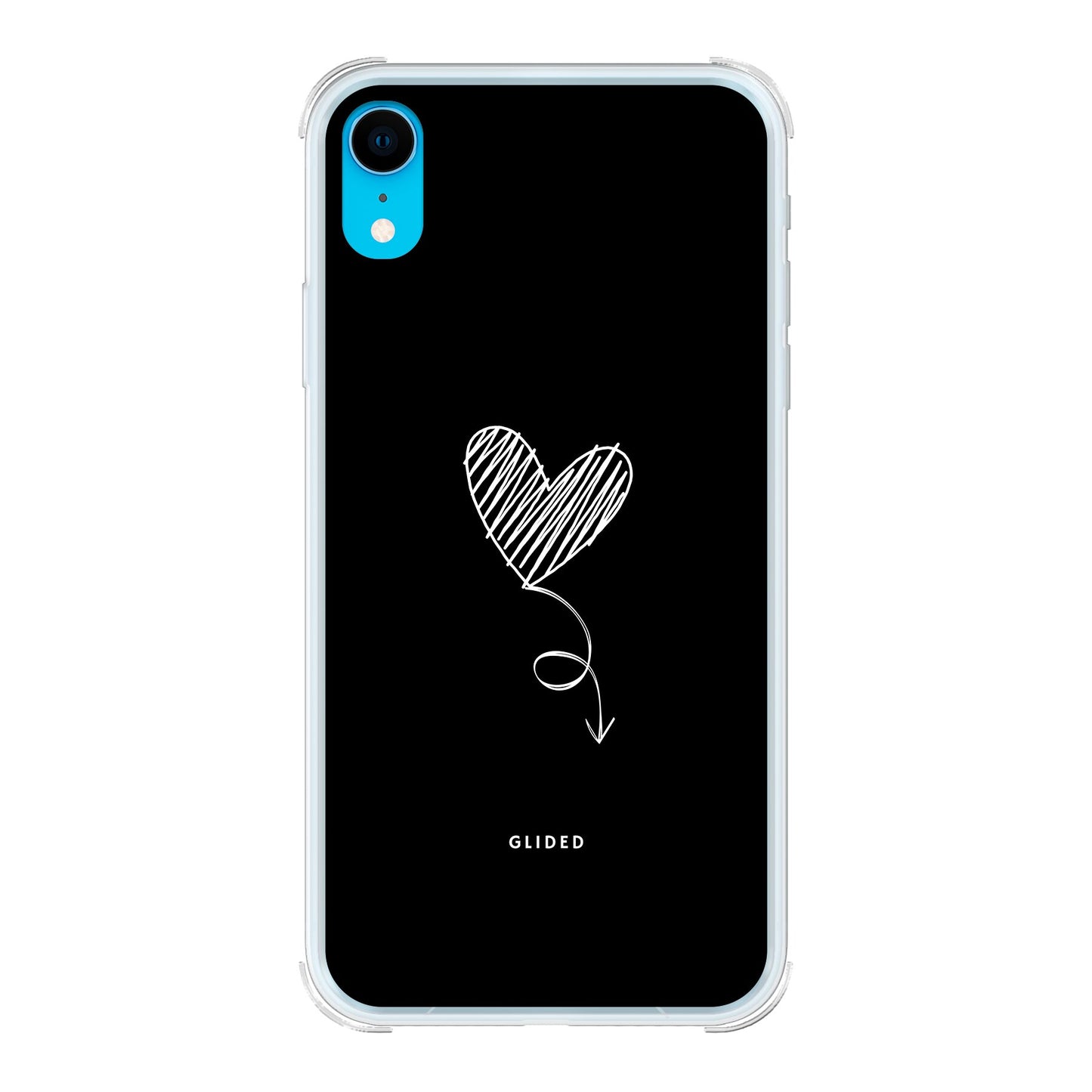 Dark Heart - iPhone XR Handyhülle Bumper case