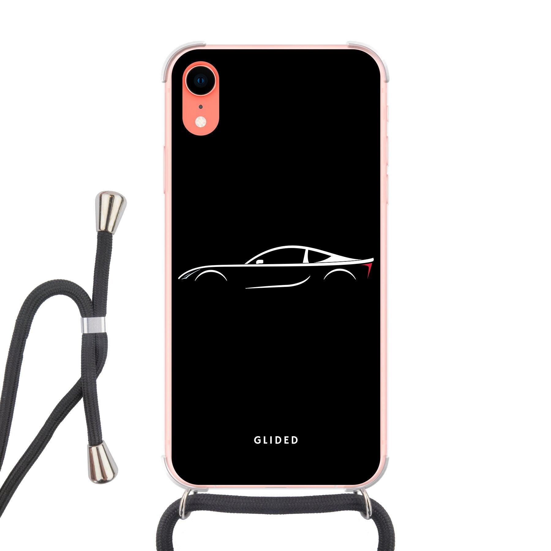 Thunder Racer - iPhone XR Handyhülle Crossbody case mit Band