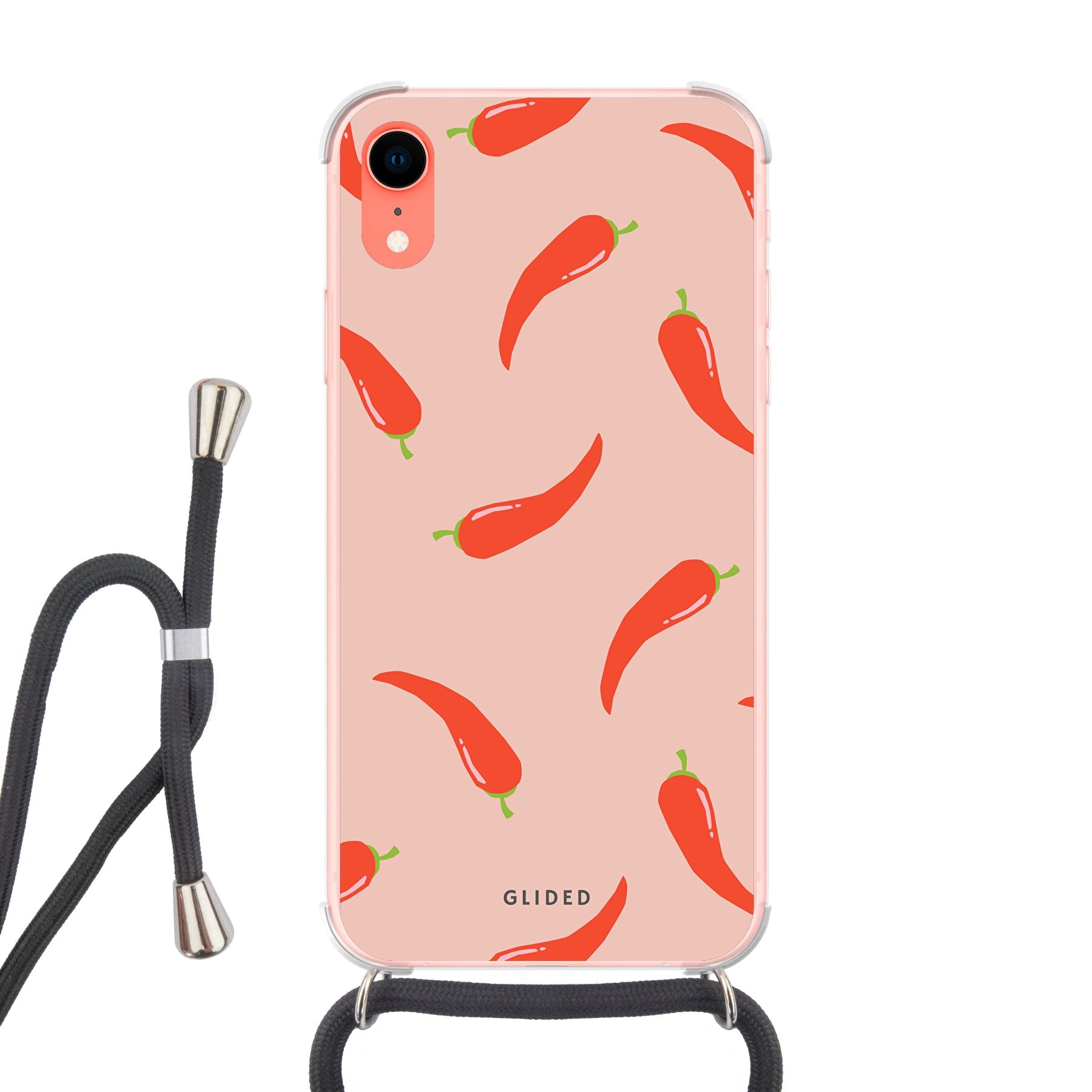Spicy Chili - iPhone XR - Crossbody case mit Band