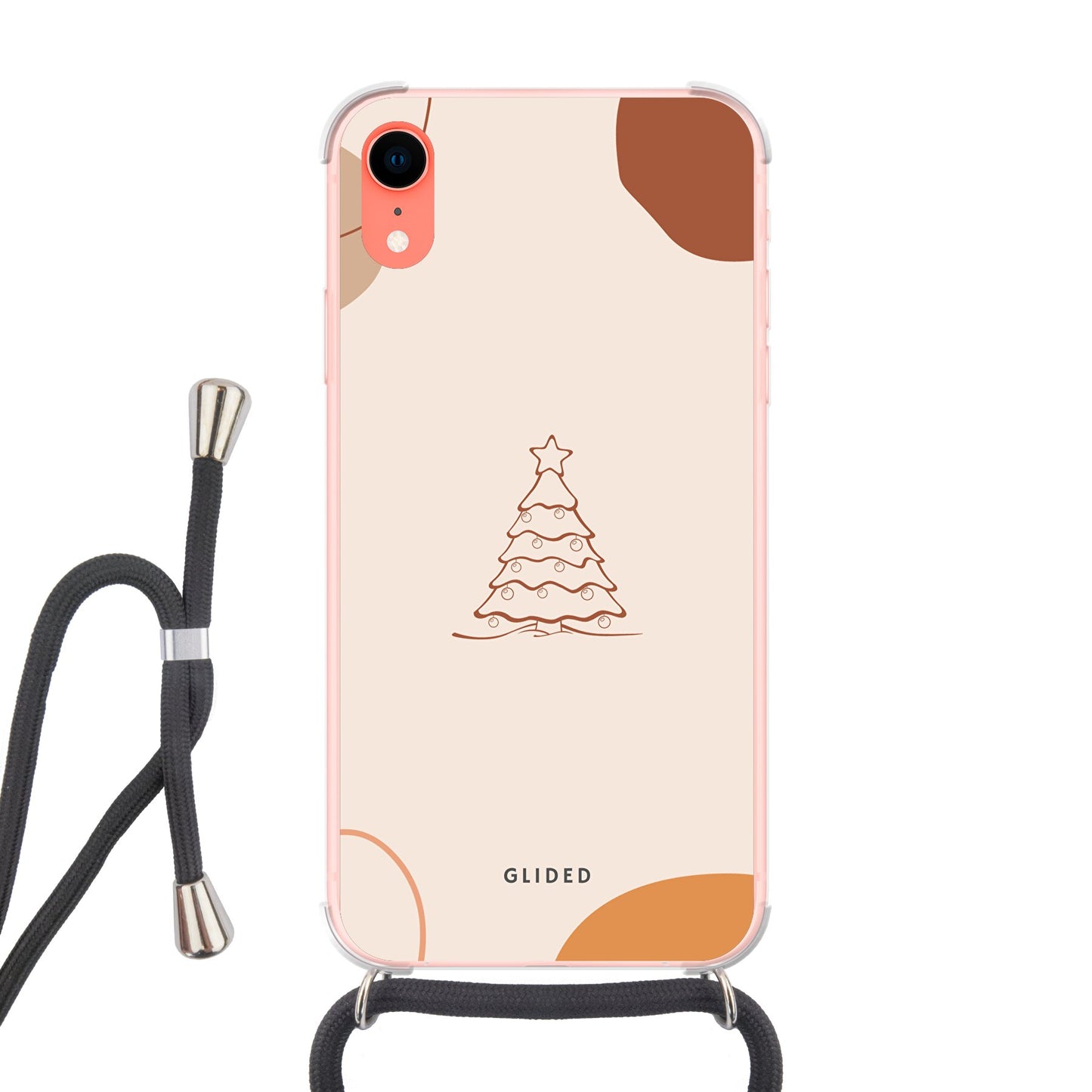 Wintertouch - iPhone XR Handyhülle Crossbody case mit Band