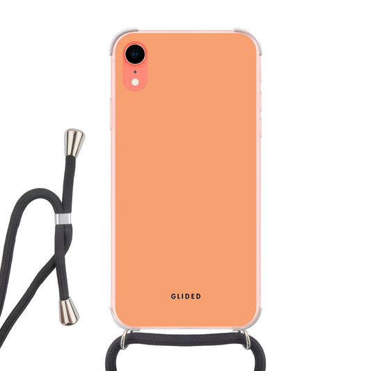 Mango Glow - iPhone XR Handyhülle Crossbody case mit Band