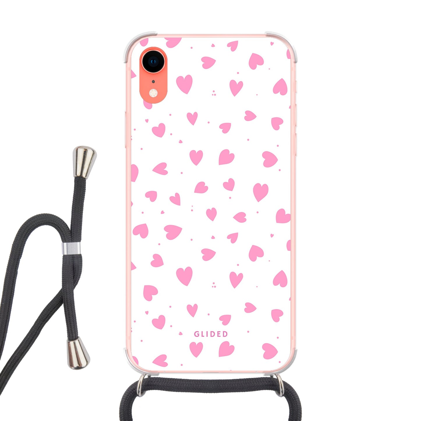 Infinite Love - iPhone XR Handyhülle Crossbody case mit Band