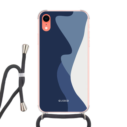 Wave Dream - iPhone XR Handyhülle Crossbody case mit Band