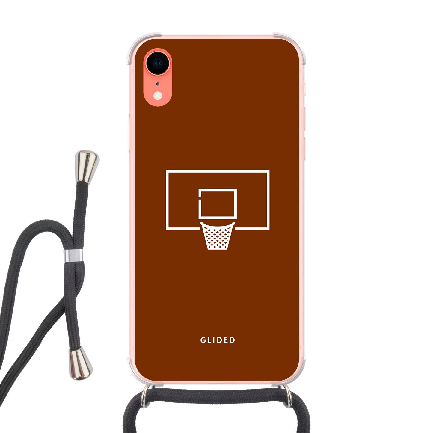 Basket Blaze - iPhone XR Handyhülle Crossbody case mit Band