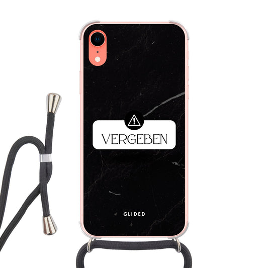 Taken - iPhone XR Handyhülle Crossbody case mit Band