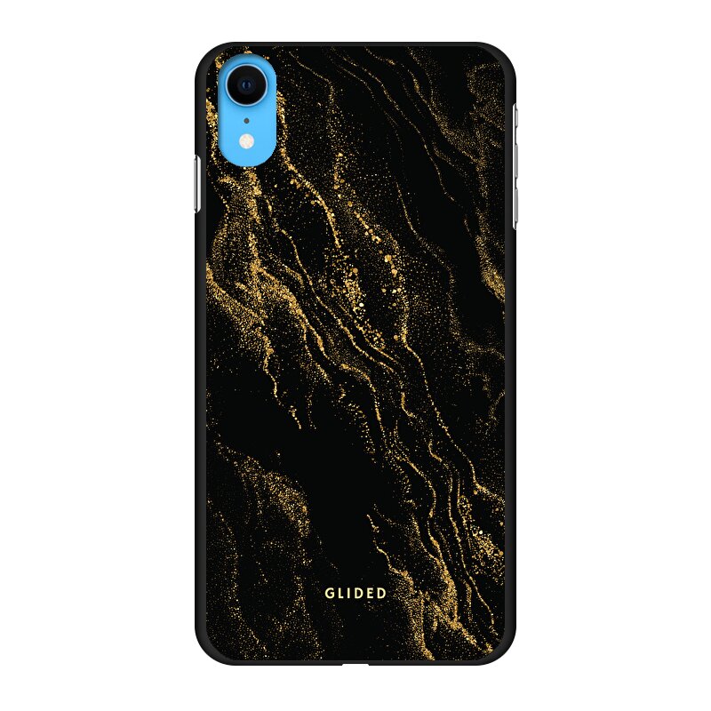 Black Marble - iPhone XR Handyhülle Hard Case