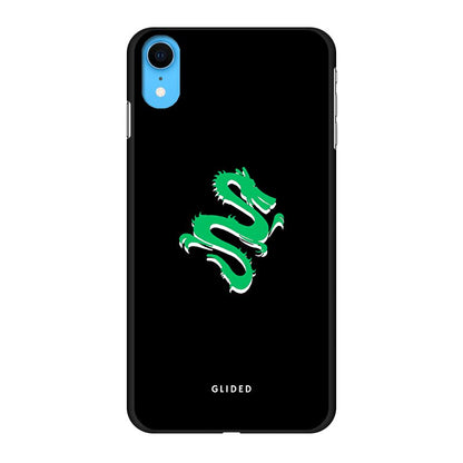 Emerald Dragon - iPhone XR Handyhülle Hard Case