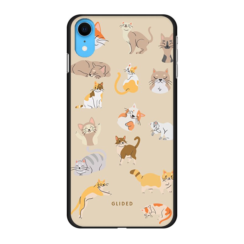 Meow - iPhone XR Handyhülle Hard Case