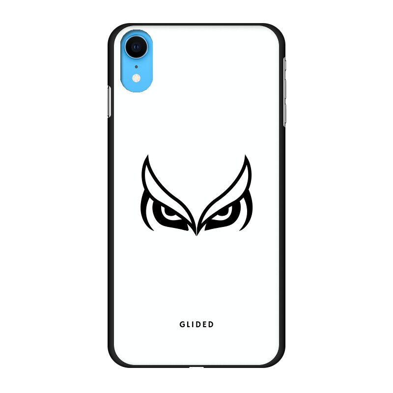 White Owl - iPhone XR Handyhülle Hard Case