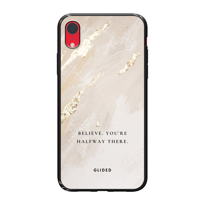 Believe - iPhone XR Handyhülle Soft case