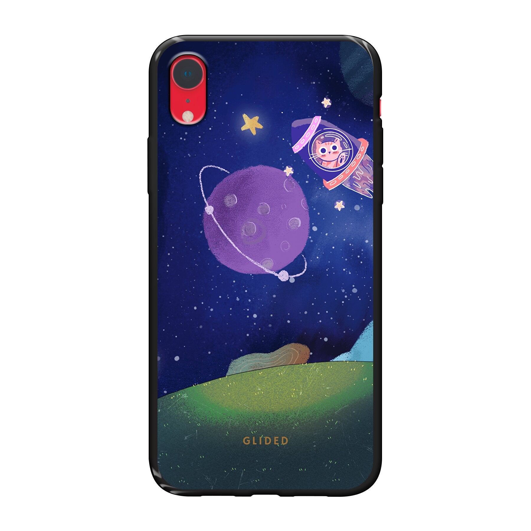 Galaxy Cat - iPhone XR Handyhülle Soft case