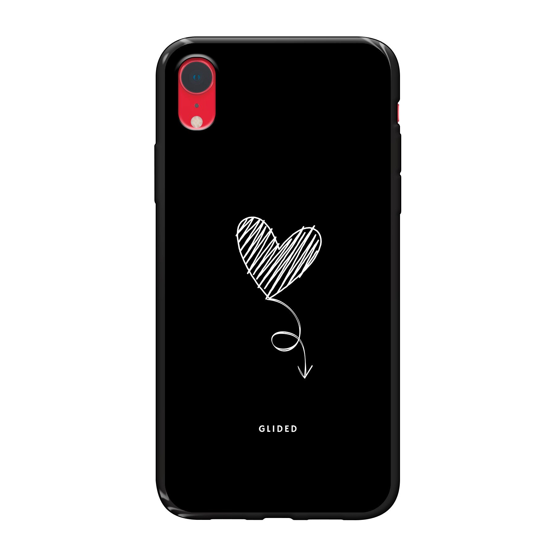Dark Heart - iPhone XR Handyhülle Soft case