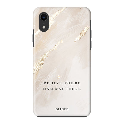 Believe - iPhone XR Handyhülle Tough case