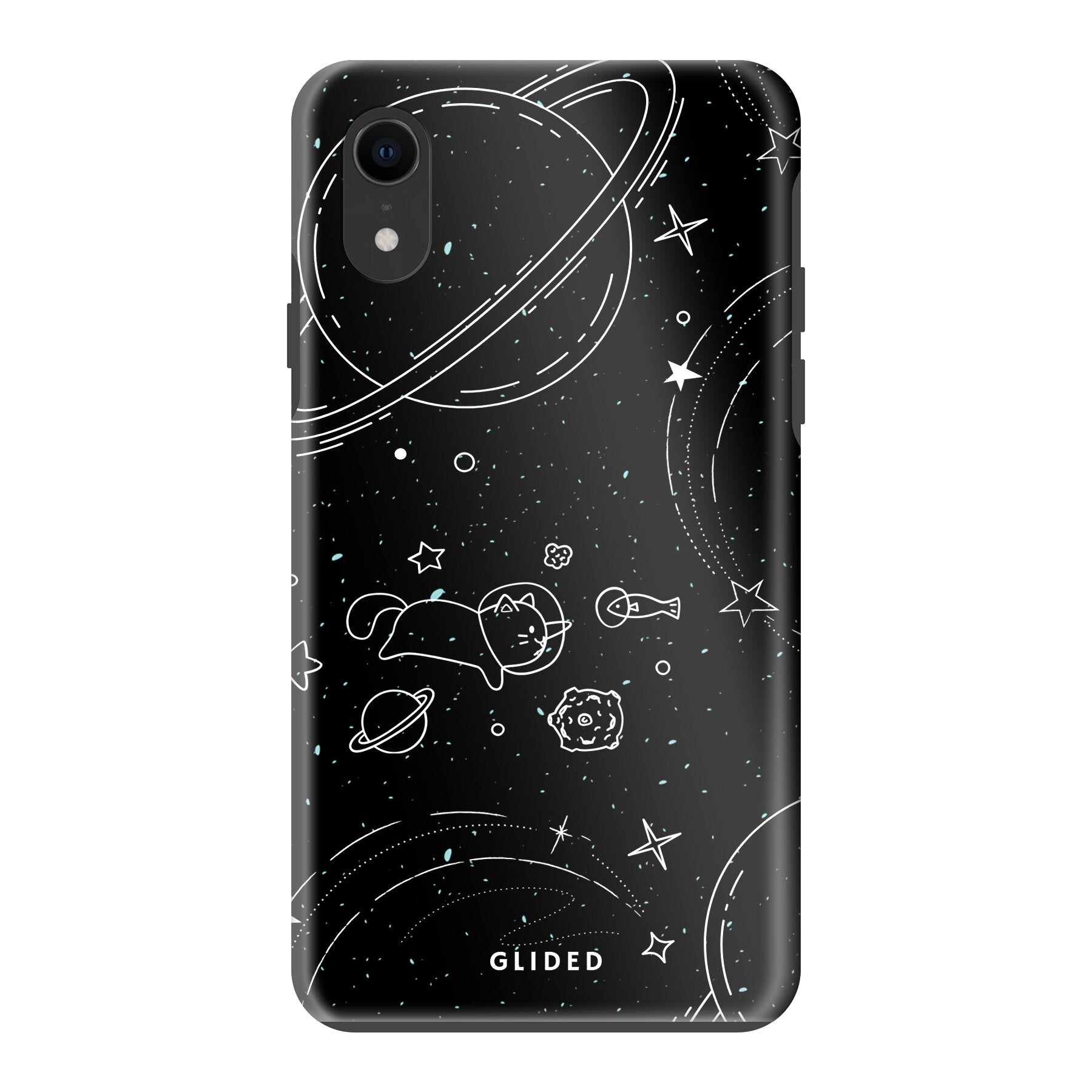 Cosmic Cat - iPhone XR Handyhülle Tough case