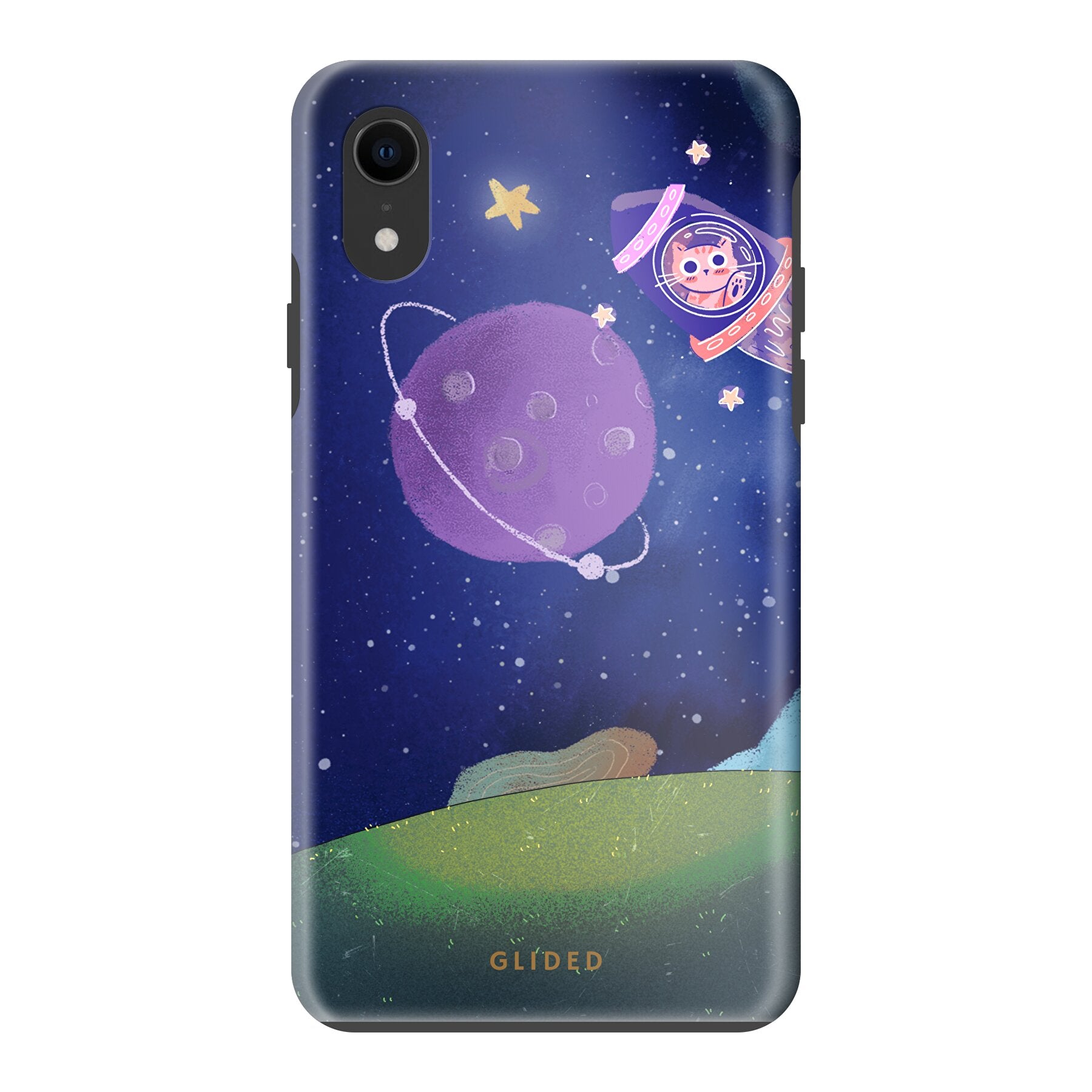 Galaxy Cat - iPhone XR Handyhülle Tough case