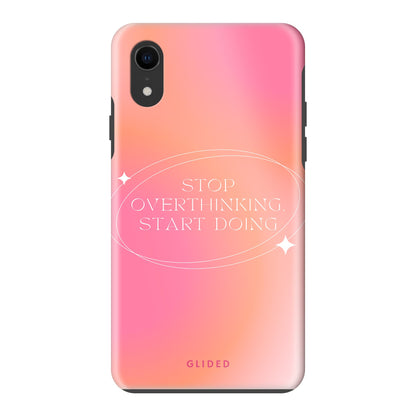 Start Doing - iPhone XR Handyhülle Tough case